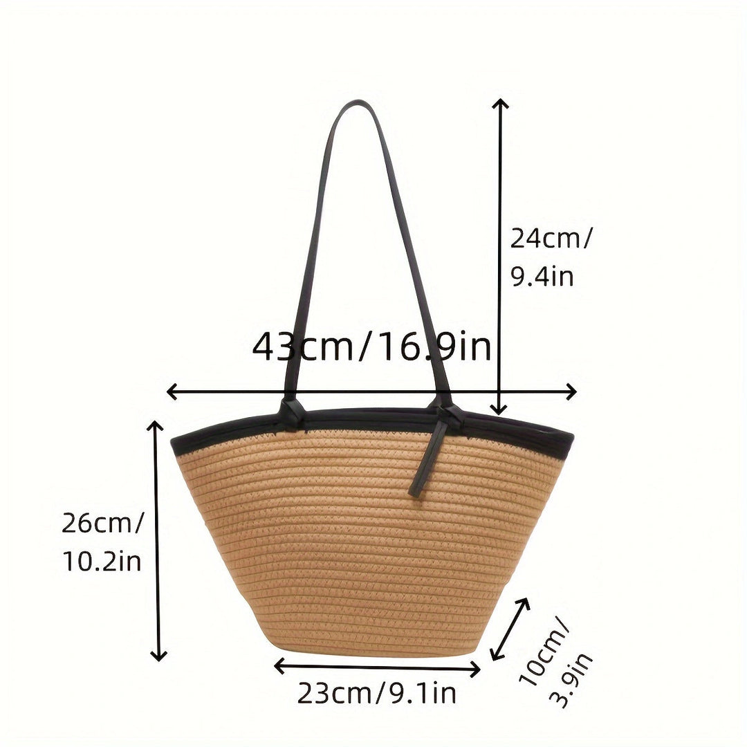Spacious beach bag with reinforced bottom and easy-care material Kalsten