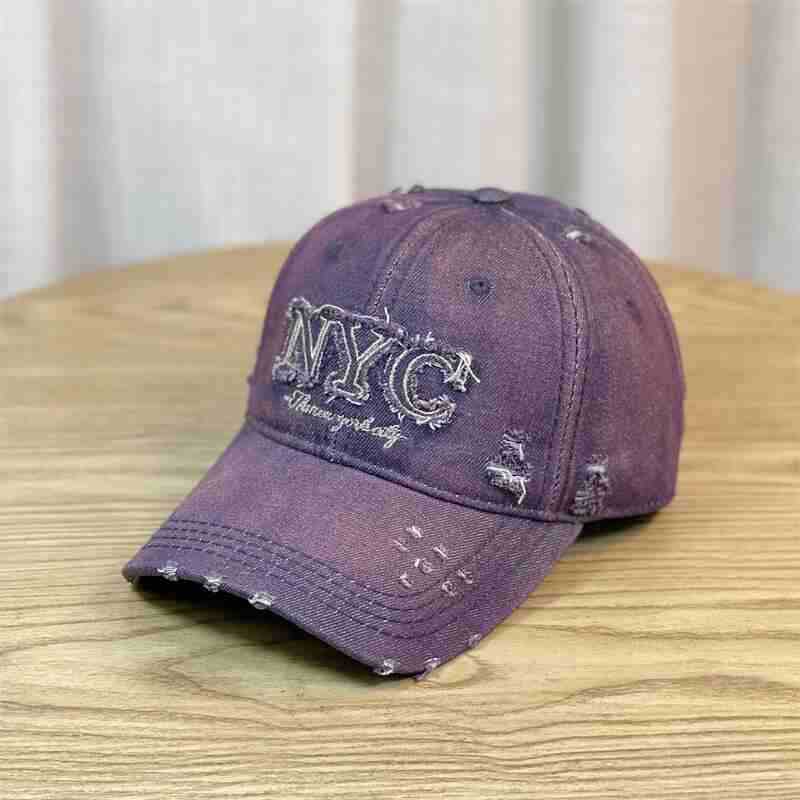 Women's Distressed Fashion Baseball Cap Kalsten