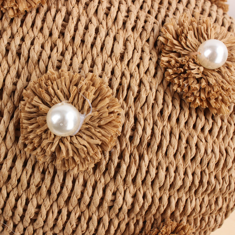 Handbag with Unique Pearl Applications Kalsten