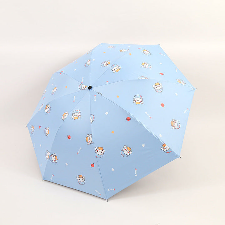 Women's Folding Umbrella with Fun Animal Design Kalsten