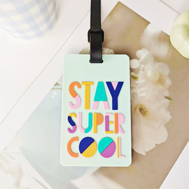 Unisex Tropical-Themed Luggage Identifier Kalsten