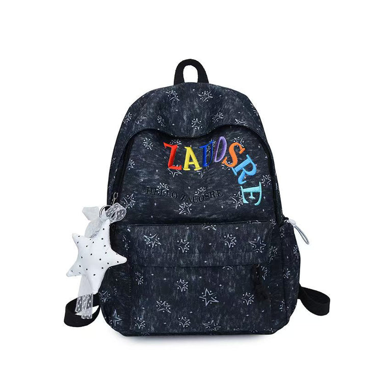 Casual Star-Patterned Backpack Kalsten
