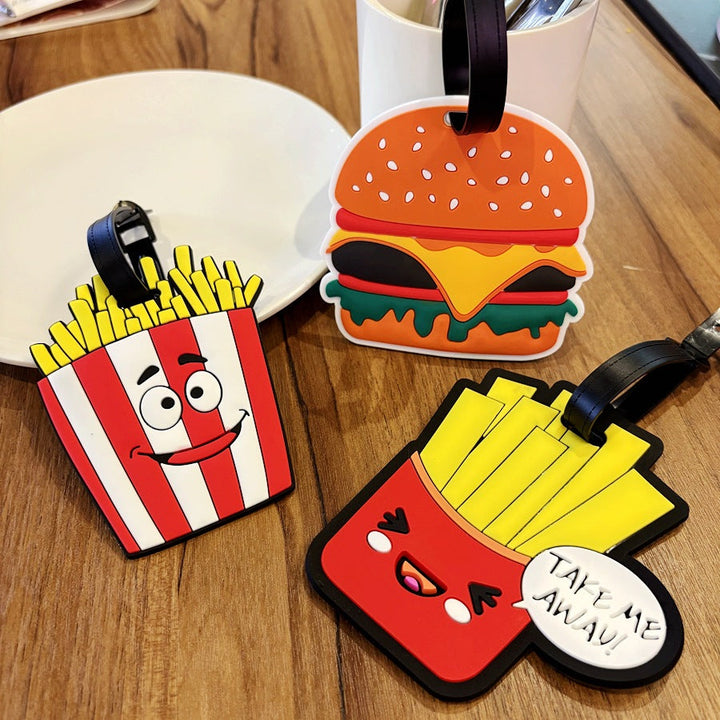 Novelty French Fries Luggage Tag Kalsten