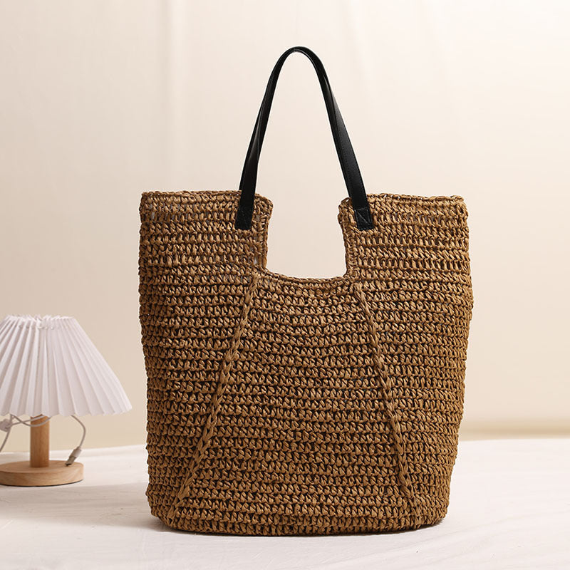 Stylish and Spacious Rattan Bag Kalsten