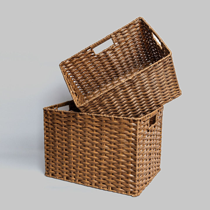 Women's Practical Storage Basket with Handles Kalsten