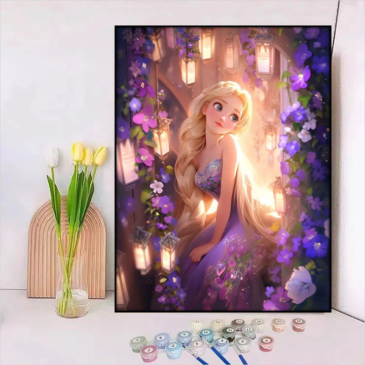 Disney-Inspired DIY Paint by Numbers Canvas Kit Kalsten