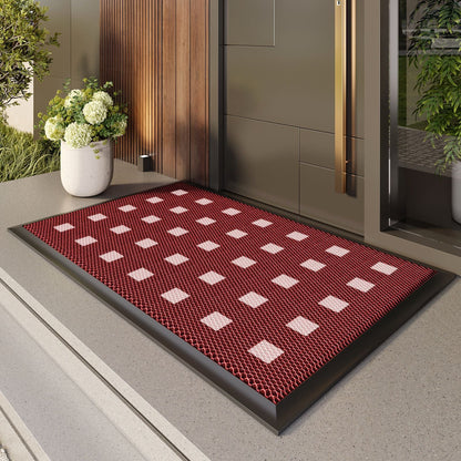 Stylish Paw Print Welcome Mat