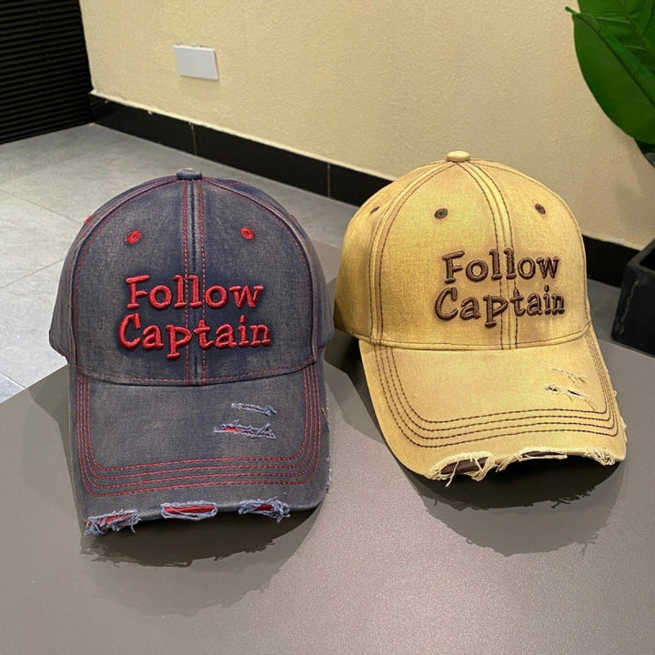 Men's Distressed Vintage Baseball Cap Kalsten
