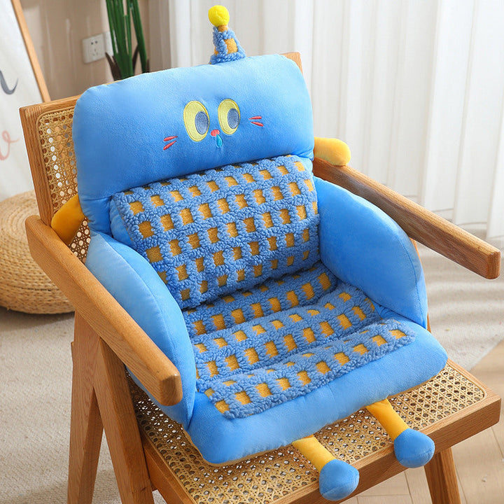 Cuddle pillow with playful face Kalsten