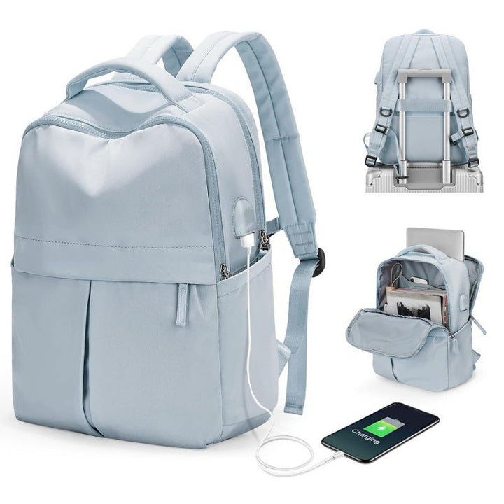 Multifunctional Laptop Backpack with USB Port and Versatile Compartments Kalsten