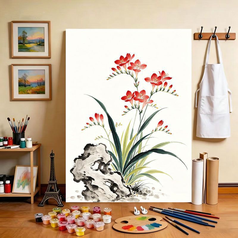 Floral-Inspired Canvas Art Print Kalsten