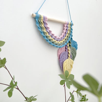 Macrame Leaf Wall Art Decor Acalora 1788942651