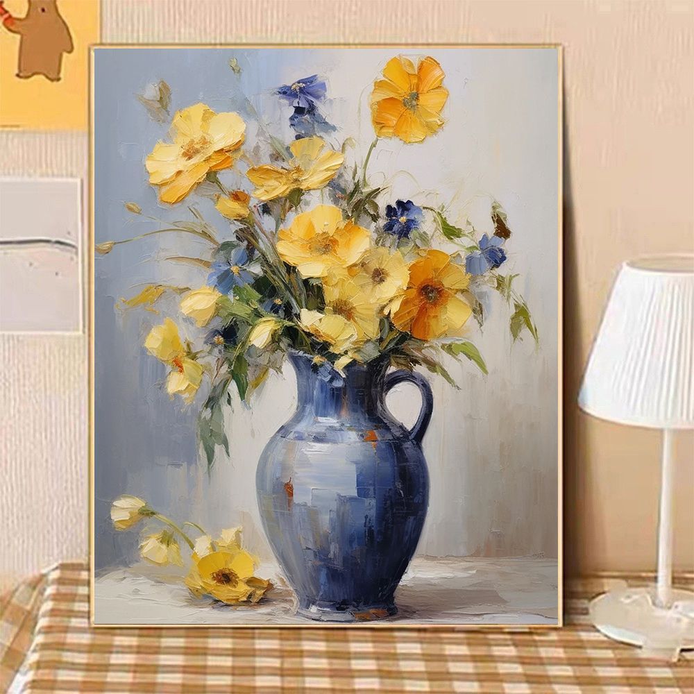 Artistic Floral Still Life Canvas Art Kalsten