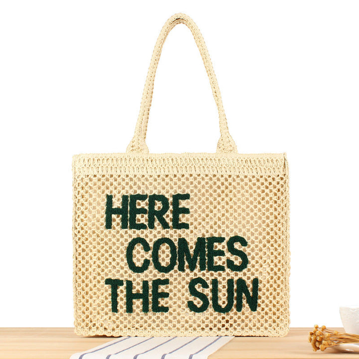 Shopping Bag Made of Natural Wicker Kalsten