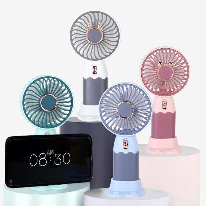 Women's Handheld Cooling Fan with USB Charging Function Kalsten