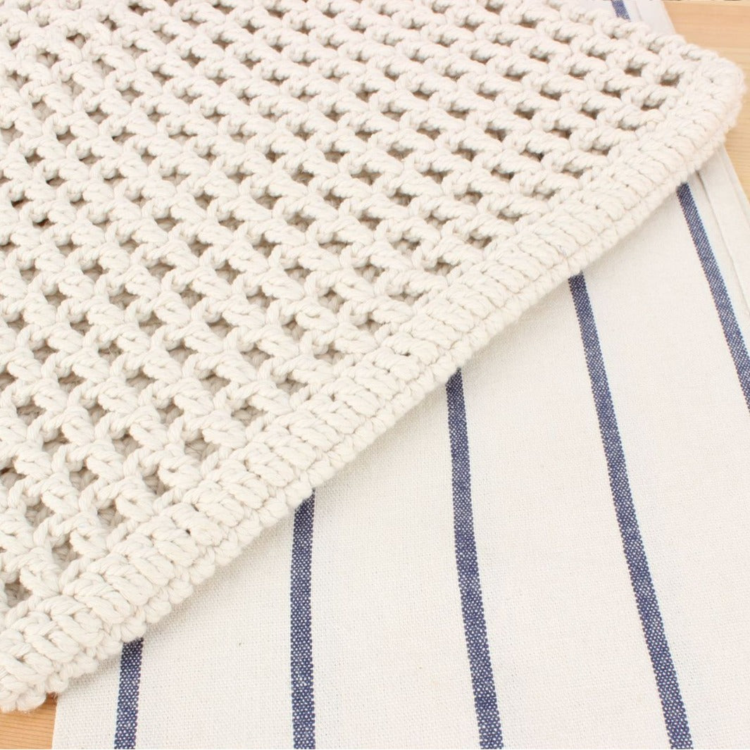 Handbag in Modern Macramé Weave Kalsten