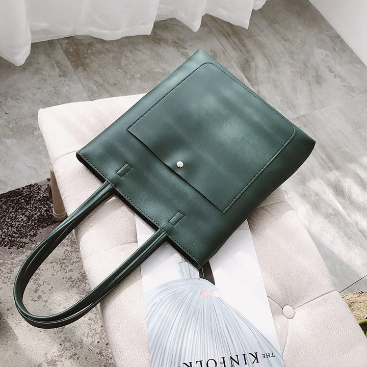 Elegant Leather Handbag Kalsten