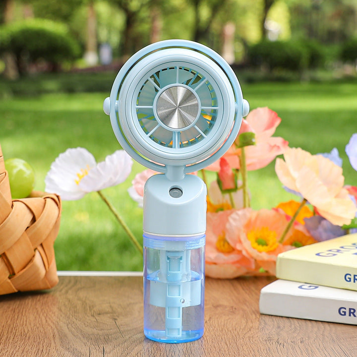 Ladies Portable Mini Fan with Spray Function Kalsten