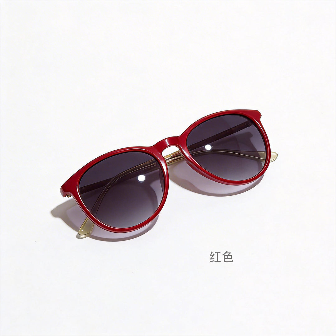 Women's fashionable cat-eye sunglasses with high-quality plastic frame and polarized lenses Kalsten
