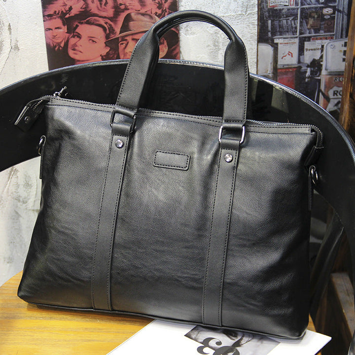 Elegant Tote Bag Made of High-Quality Leather Kalsten