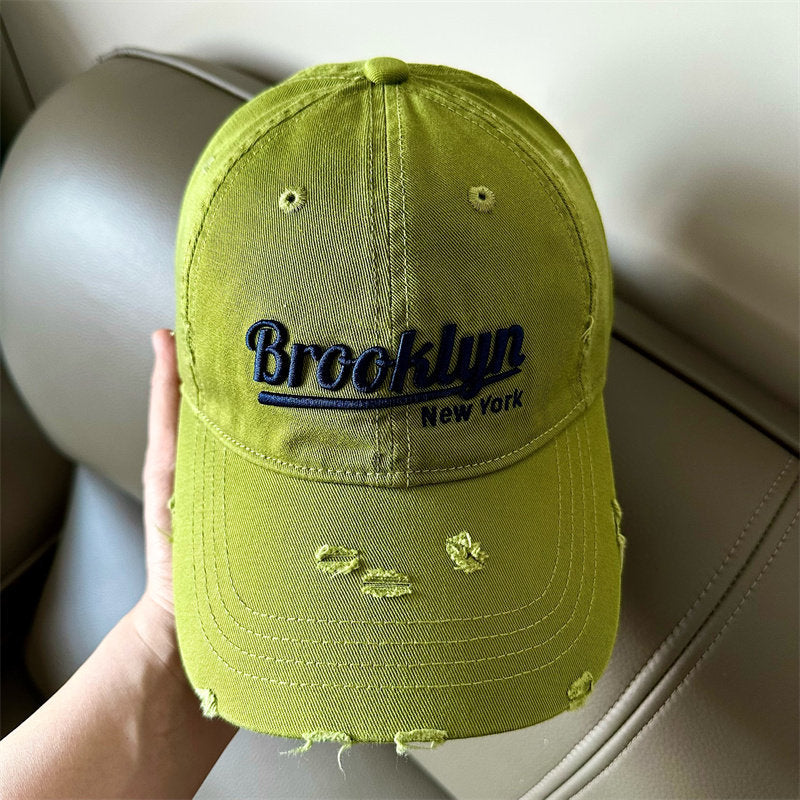 Men's Distressed Brooklyn Baseball Cap Kalsten