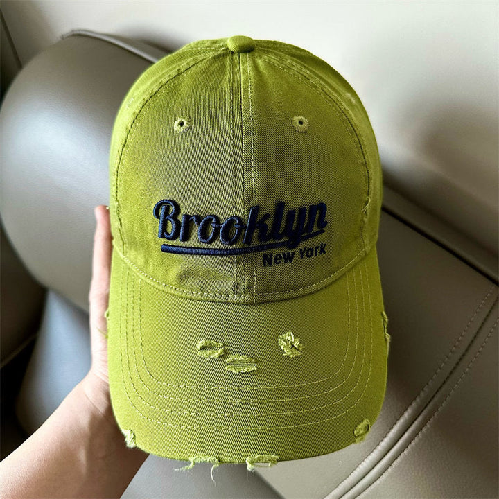 Men's Distressed Brooklyn Baseball Cap Kalsten