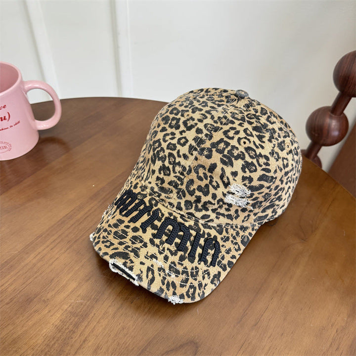 Women's Distressed Graphic Baseball Cap Kalsten