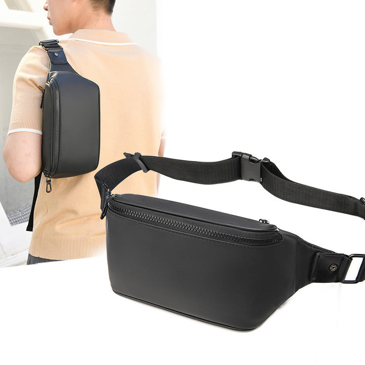 Waist bag made of water-repellent material with ergonomic design Kalsten