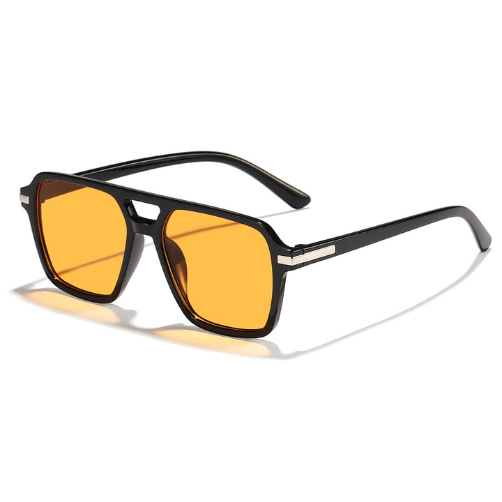 Women square sunglasses with elegant transparent frame Kalsten