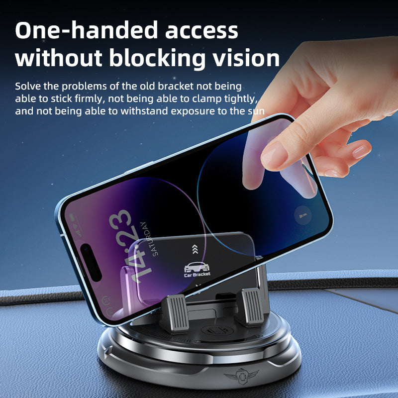 Unisex Car Smartphone Holder with 360-Degree Rotation Mechanism Kalsten
