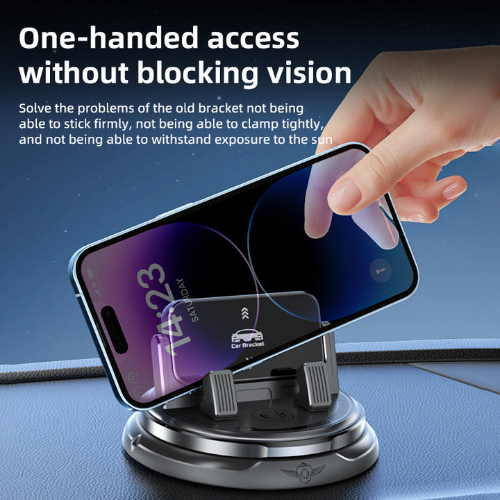 Unisex Car Smartphone Holder with 360-Degree Rotation Mechanism Kalsten