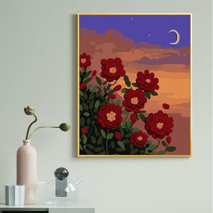 Sunflower-Themed Canvas Art Print Kalsten