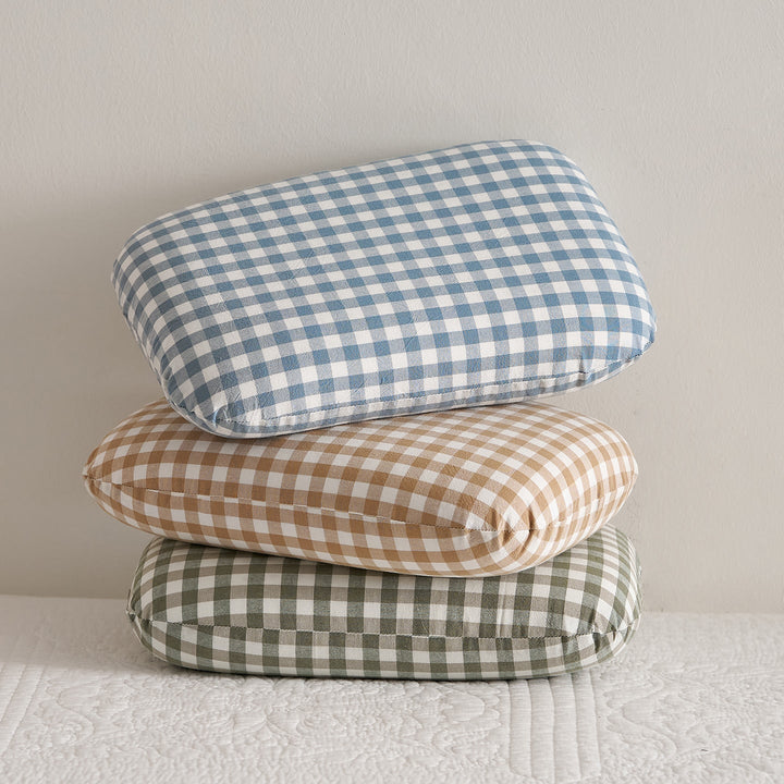 Comfort Pillow with Checked Design Kalsten