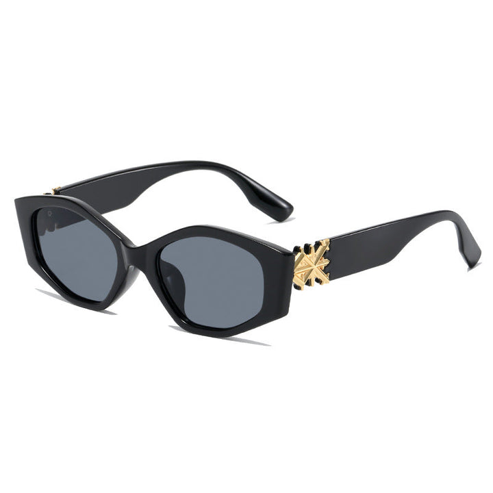 Women's geometric sunglasses with luxurious detail Kalsten