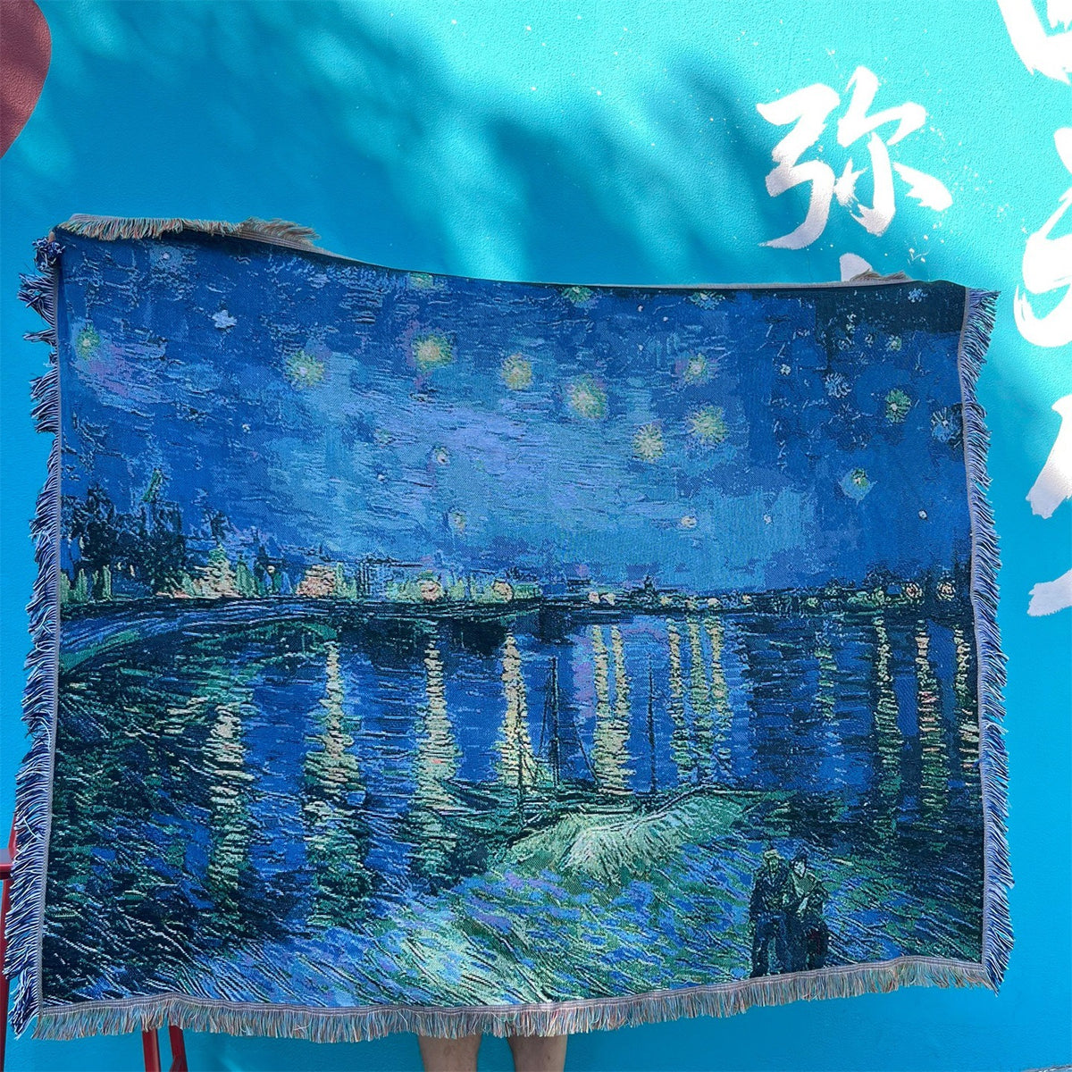 Artistic Floral Tapestry Blanket