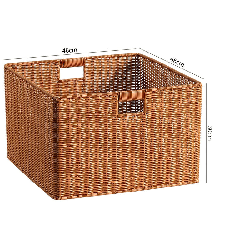 Rectangular Woven Storage Bin Kalsten