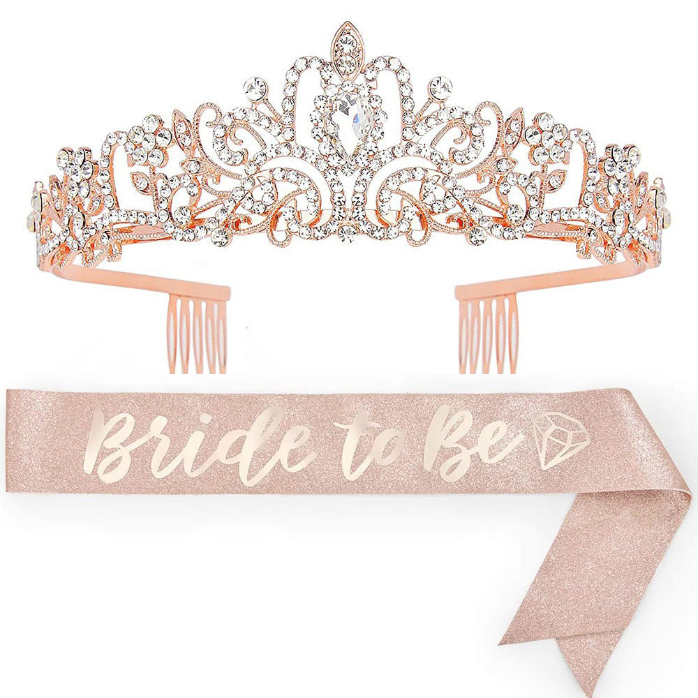 Ladies Crystal Embellished Bridal Tiara Kalsten
