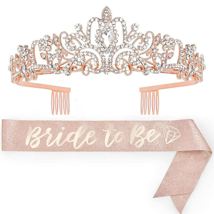 Ladies Crystal Embellished Bridal Tiara Kalsten