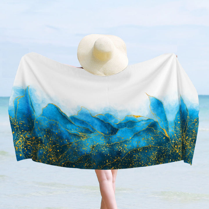 Beach towel with maritime design Kalsten