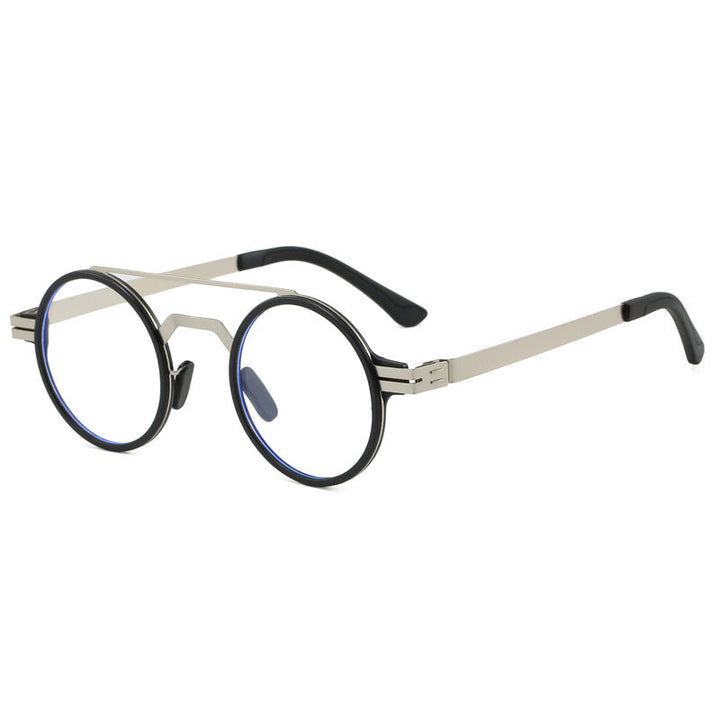 Ladies fashionable round sunglasses with minimalist design Kalsten
