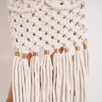 Macramé Decorative Wall Organizer Acalora