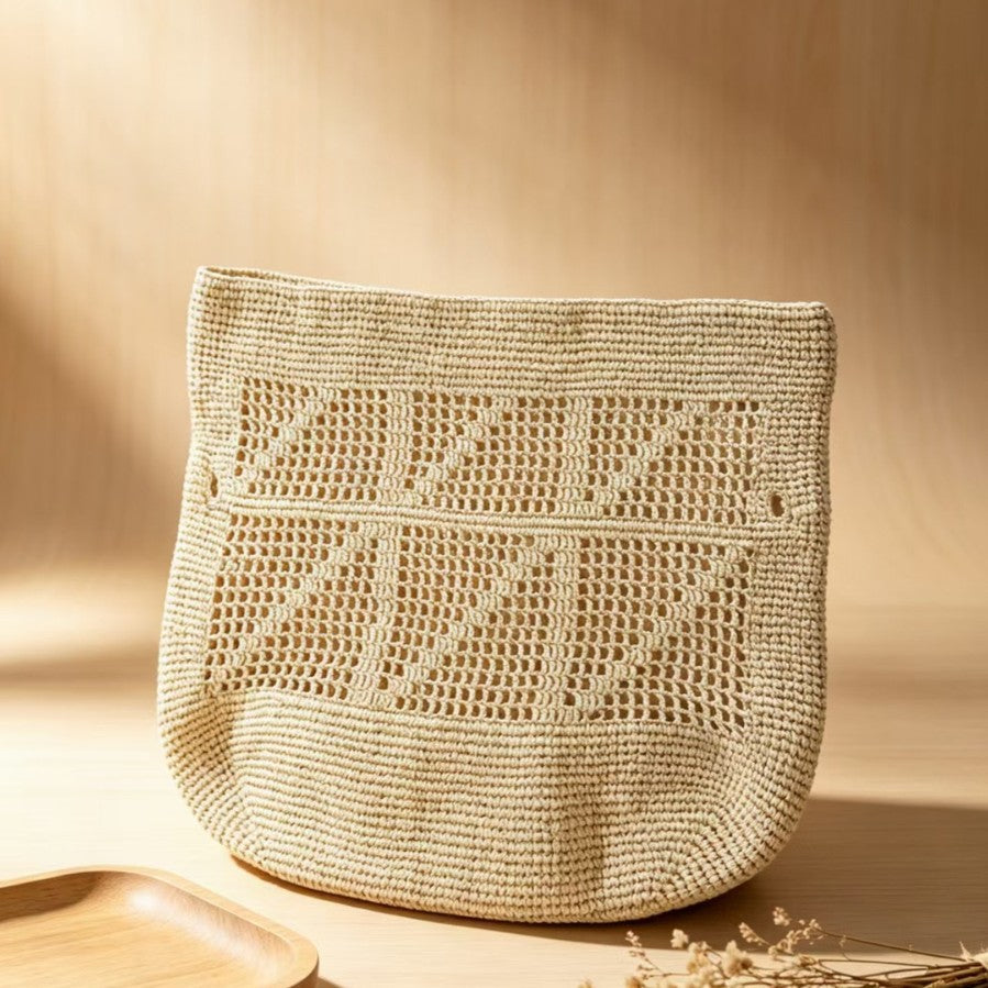 Hand-knotted shoulder bag Kalsten