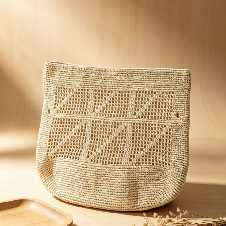 Hand-knotted shoulder bag Kalsten