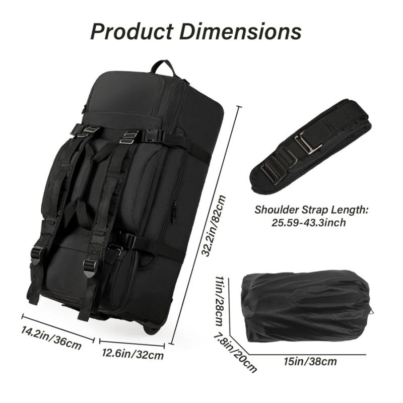Multifunctional Travel Bag with Integrated Trolley System Kalsten