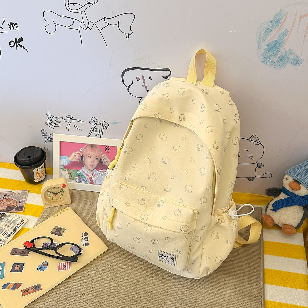 Cute Casual Patterned School Backpack