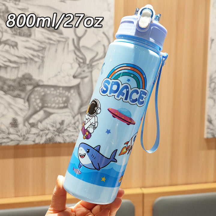 Ladies Fantasy Water Bottle with Practical Carry Strap Kalsten