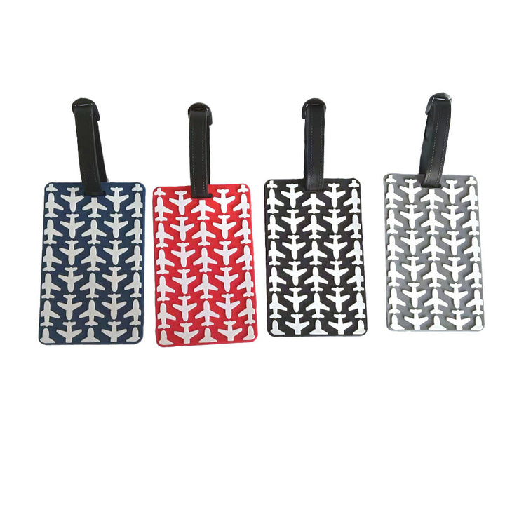 Unisex luggage tag in modern airplane design Kalsten