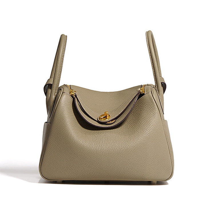 Structured Leather Handbag Kalsten