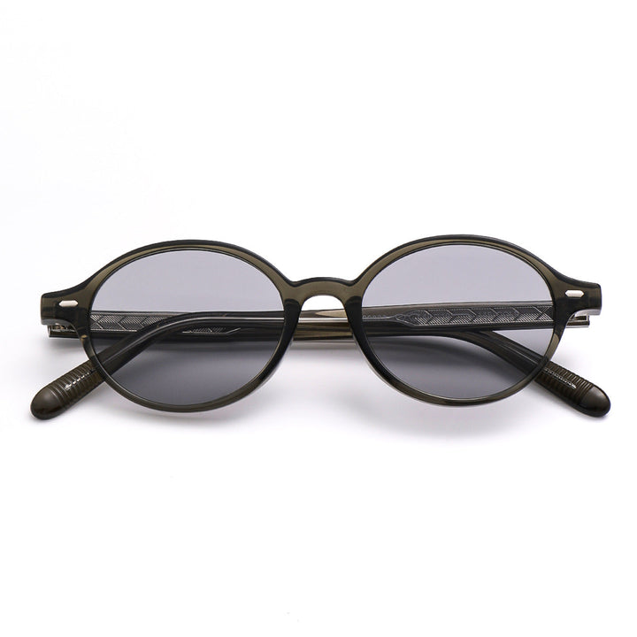 Women's fashionable sunglasses in oval design with stylish accents Kalsten