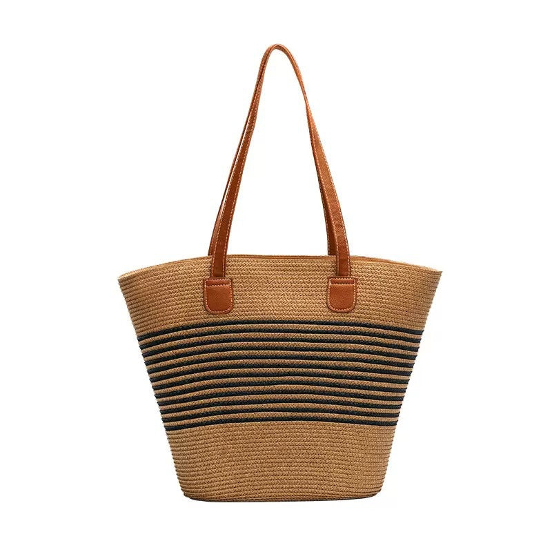 Structured raffia beach bag Kalsten